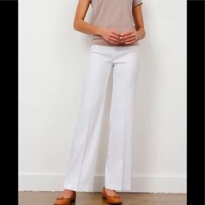 Avenue Montaigne Bellini White bootcut style pants size 6 New with tags